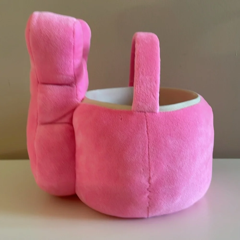 Peeps Pink Plush Basket